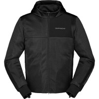 Spidi Hoodie Net Textile Jacket - Black