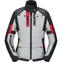 Spidi Ladies Crossmaster CE Textile Jacket - Black / Grey / Red