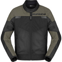 Spidi Tour Net Textile Jacket - Black / Military Green