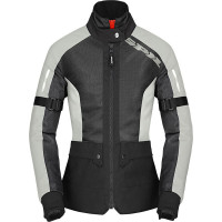 Spidi Ladies Net H2Out Textile Jacket - Black / Grey / Ice