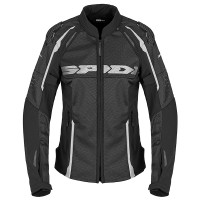 Spidi Race Warrior 2 Net Textile Jacket - Black / White