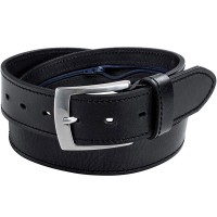 Spirit Motors Money Leather Belt - Black