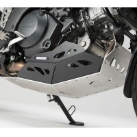 SW Motech Silver Engine Guard - Suzuki V-Strom 1000 Including Crash Bar