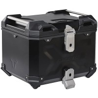 SW Motech Trax Adv Aluminium Top Box - Black