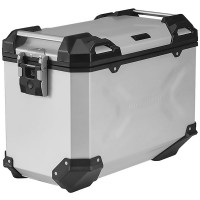 SW Motech Trax Adv Large Aluminium Side Case - Silver