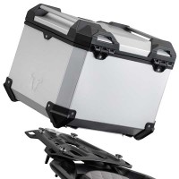 SW Motech TRAX ADV Silver 38L Top Case System - BMW F750 / 850GS (18-)