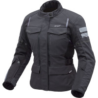 T.ur Ladies Lapland Hydroscud® Textile Jacket - Dark Anthracite / Black