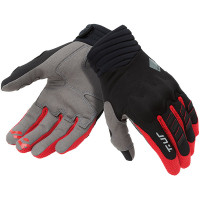 T.ur G-Six Textile Gloves - Black / Red