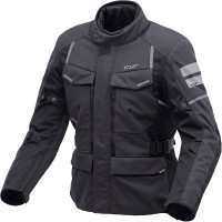 T.ur Lapland Hydroscud® Textile Jacket - Dark Anthracite / Black