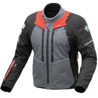 T.ur Nevada Textile Jacket - Anthracite / Red