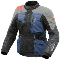 T.ur Roadbook Textile Jacket - Blue / Grey