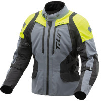 T.ur Ushuaia Textile Jacket - Grey / Yellow Fluo 