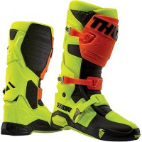 Thor Radial Boots - Fluo Orange / Yellow