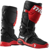 Thor Radial Boots - Red / Black