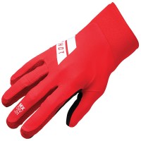 Thor Agile Hero Textile Gloves - Red / White