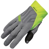 Thor Draft Textile Gloves - Grey / Acid 