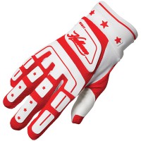 Thor Hallman Digit Gloves - White / Red