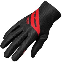 Thor Intense Dart Gloves - Black / Red