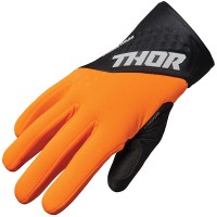 Thor Spectrum Cold Gloves - Orange / Black