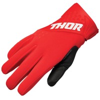 Thor Spectrum Cold Gloves - Red / White 