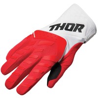 Thor Spectrum Gloves - Red / White 