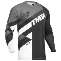 Thor Sector Jersey - Charcoal Black / Grey