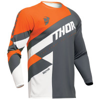 Thor Sector Jersey - Charcoal / Orange