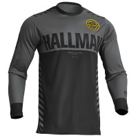 Thor Hallman Differ Slice Jersey - Charcoal / Black