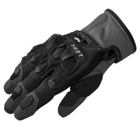 Thor Terrain Textile Gloves - Black / Charcoal