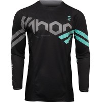 Thor Youth Pulse Cube Jersey - Black / Mint