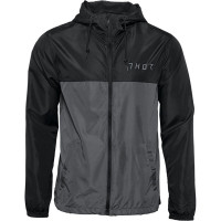 Thor Division Windbreaker Jacket - Black / Charcoal