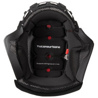 Tucano Urbano Helmet Inner With Cushions For El'Pop - Black