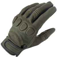 Tucano Urbano Gig Pro Leather Gloves - Dark Green