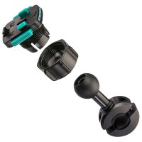 Ultimateaddons Mirror Stem Mount Attachment 8mm-16mm - 3 Prong Attachment