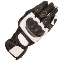 Weise Short Race Sprint Gloves - Black / White