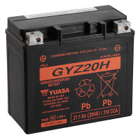 Yuasa Motorcycle Battery GYZ20H 