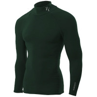 Zerofit Heatrub Ultimate Base Layer Long Sleeve Shirt - Green