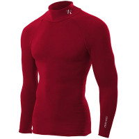 Zerofit Heatrub Ultimate Base Layer Long Sleeve Shirt - Red