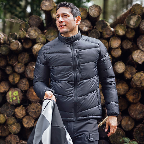 Merlin Yuri Insulated Textile Jacket - Black - FREE UK DELIVERY