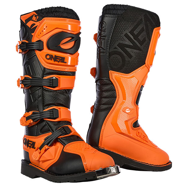 O Neal Rider Pro 2 Boots Black Orange