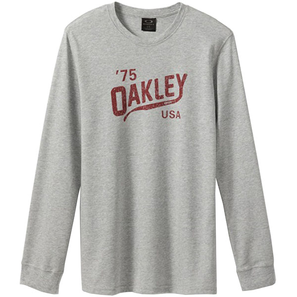 Oakley Legs Long Sleeved T-Shirt - Heather Grey