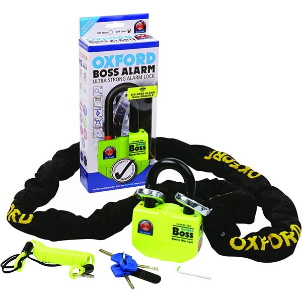 Oxford Big Boss Alarm Chainlock - 12mm