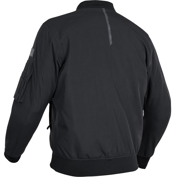 Oxford Bomber D2D Textile Jacket - Black - FREE UK DELIVERY