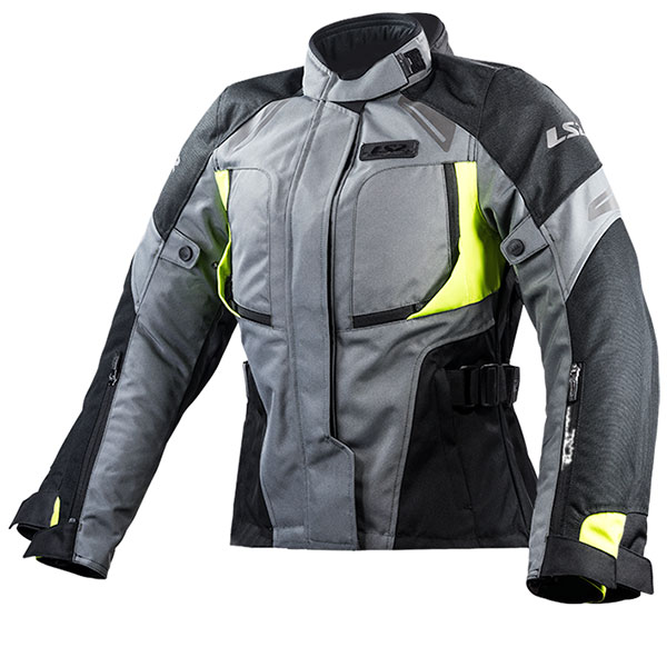 LS2 Ladies Phase Textile Jacket - Dark Grey / Black / Fluo Yellow review