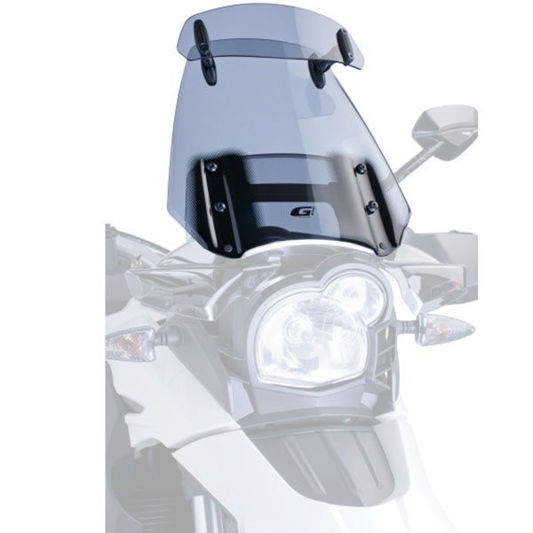 Puig Touring Windscreen With Visor Smoke - BMW G650 GS review