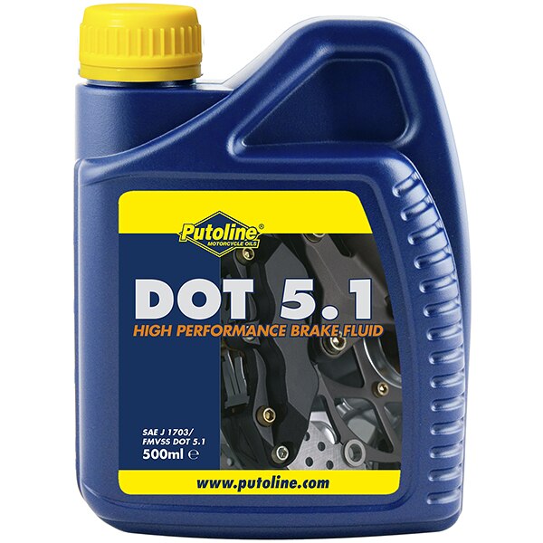 Putoline DOT 5.1 Brake Fluid - 500ml