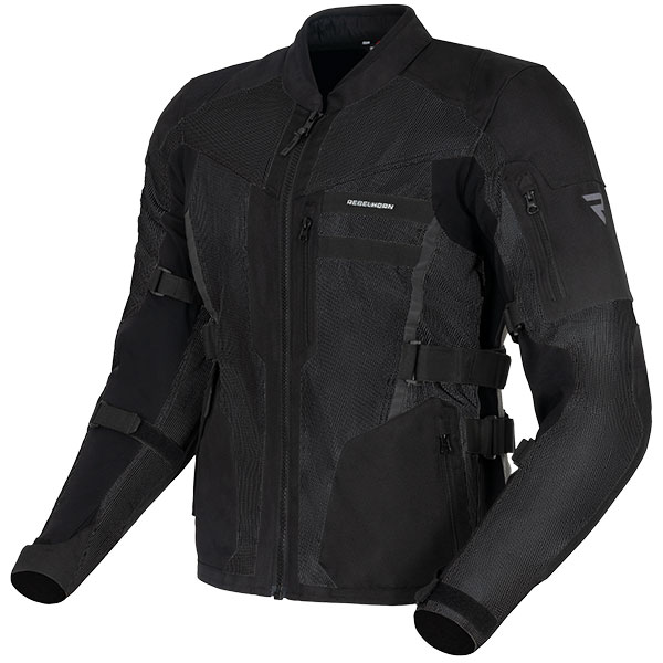 Rebelhorn Scandal II Textile Jacket - Black - FREE UK DELIVERY