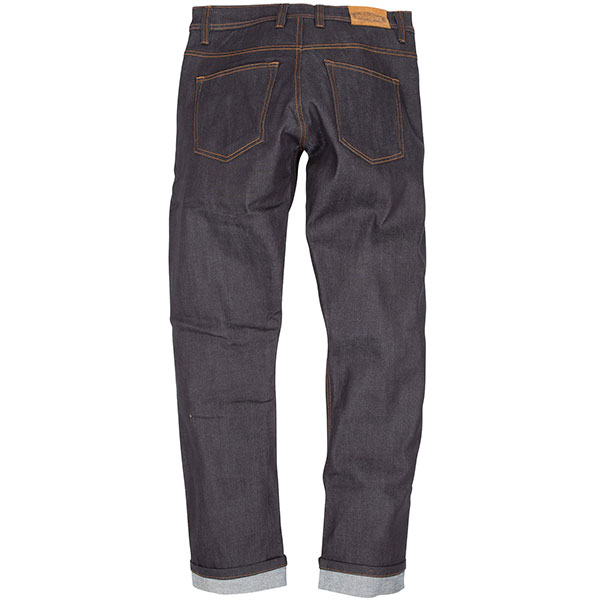 Resurgence Pekev Cafe Racer Jeans - Raw Blue - FREE UK DELIVERY