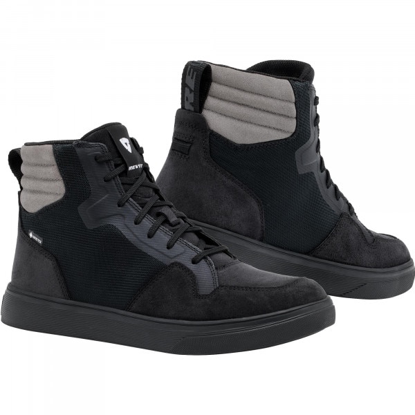 Rev'it Krait Gore-Tex Leather Boots - Black / Grey - FREE UK DELIVERY