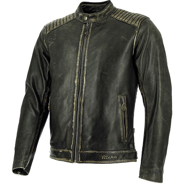 Richa Thruxton Leather Jacket - Brown